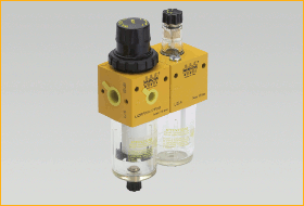 Waircom Serie UZ Filtro reductor con lubricador